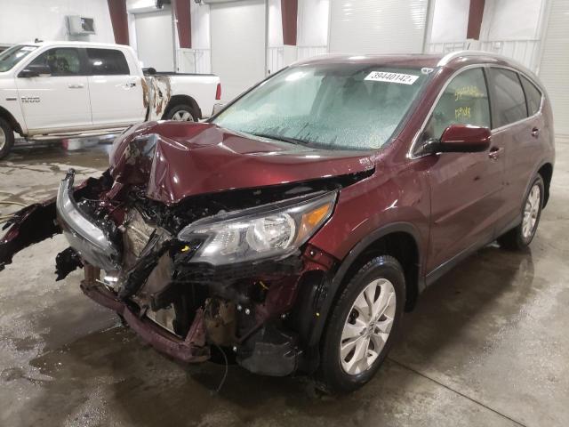 Photo 2 from auction – 2012 HONDA CR-V EXL with VIN 5J6RM4H73CL080475