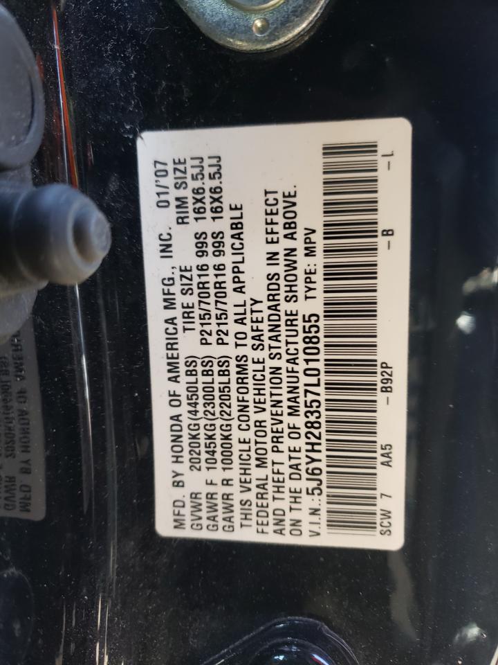 Photo 10 from auction – 2007 HONDA ELEMENT with VIN 5J6YH28357L010855
