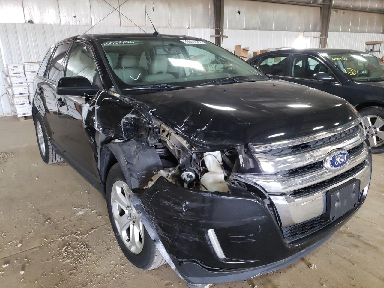 FORD EDGE SEL 2012 with VIN 2FMDK3J91CBA00128 - Photo from auction