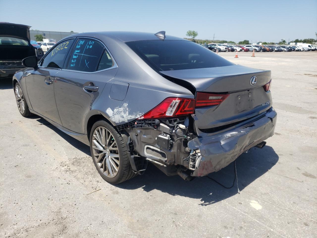 Photo 3 from auction – 2014 LEXUS IS 250 with VIN JTHBF1D25E5017510
