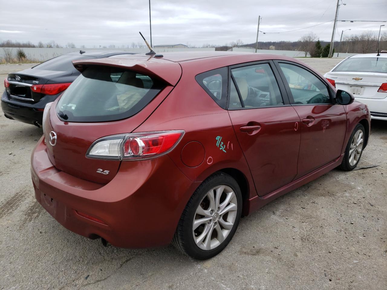Photo 4 from auction – 2011 MAZDA 3 S with VIN JM1BL1K56B1360949