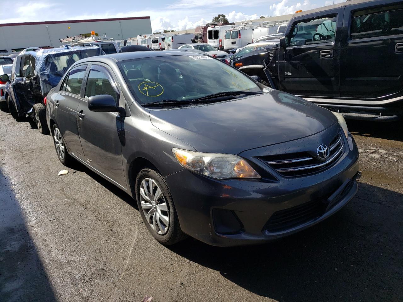 TOYOTA COROLLA BA 2013 with VIN 2T1BU4EE6DC927413 - Photo from auction