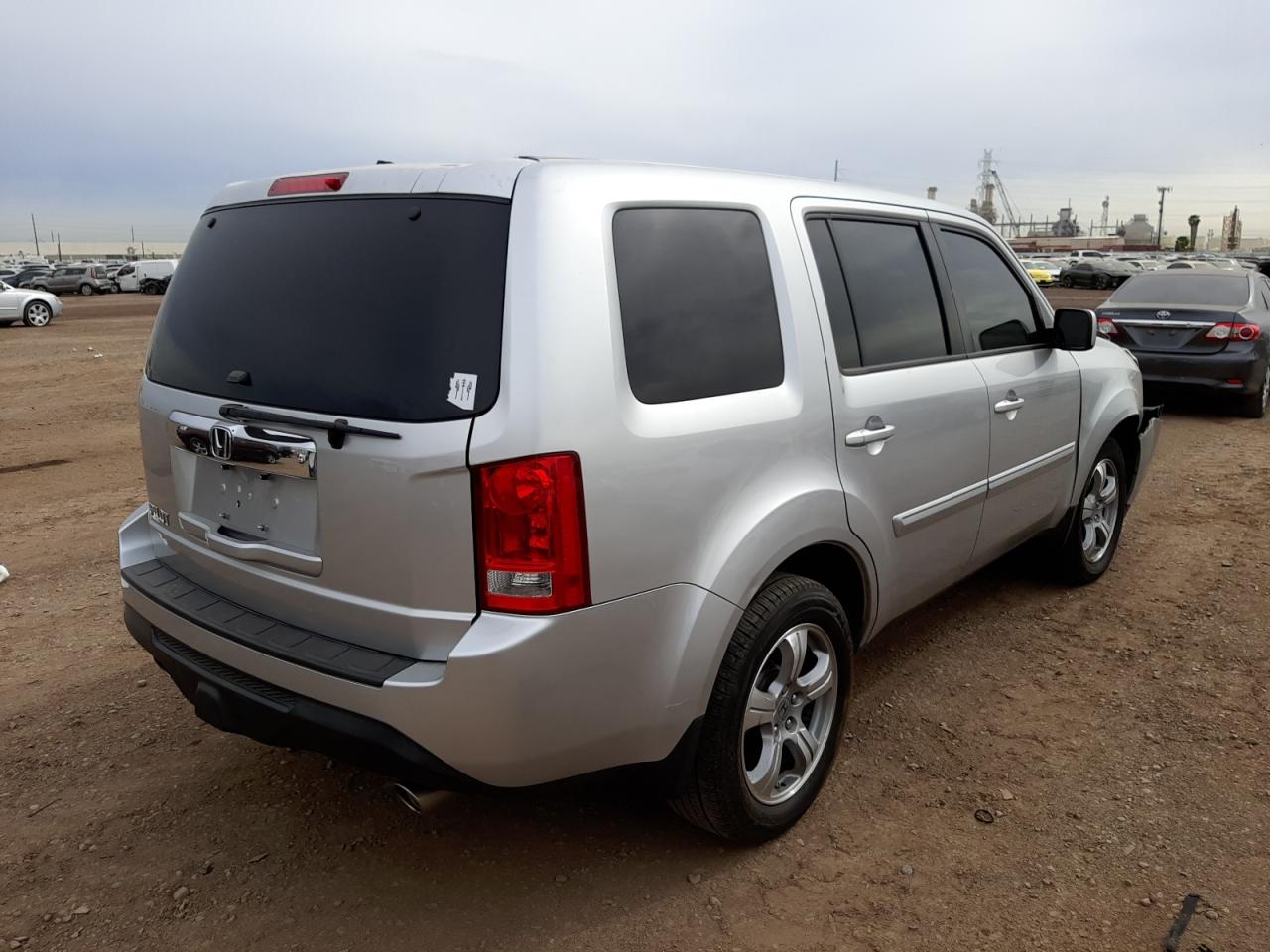 Photo 4 from auction – 2013 HONDA PILOT EX with VIN 5FNYF3H45DB026210
