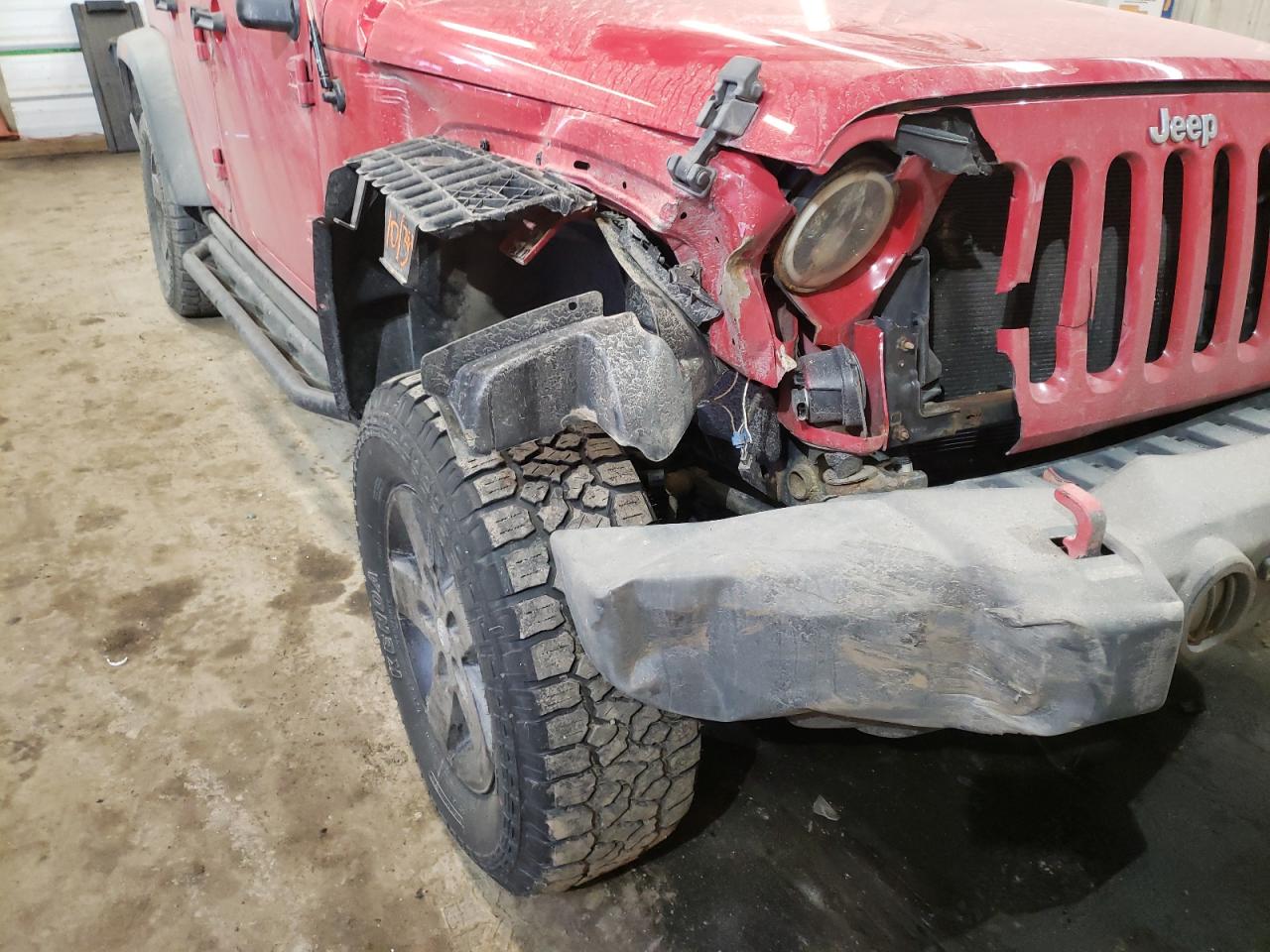 Photo 9 from auction – 2012 JEEP WRANGLER U with VIN 1C4BJWDG8CL123550