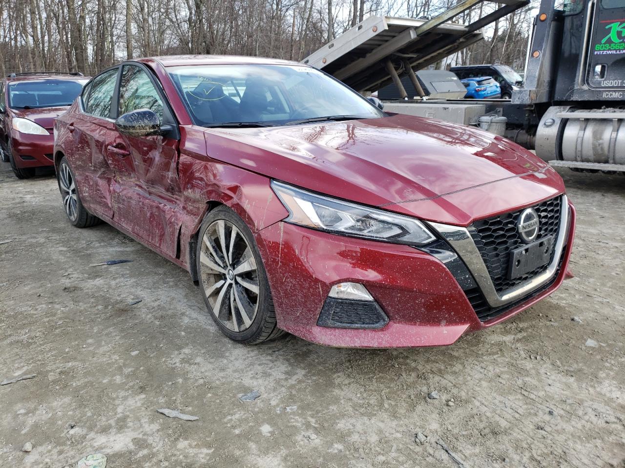 NISSAN ALTIMA SR 2019 with VIN 1N4BL4CV7KC163606 - Photo from auction