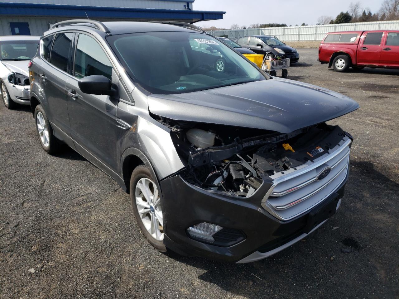 Photo 1 from auction – 2018 FORD ESCAPE SE with VIN 1FMCU9GD1JUA80638