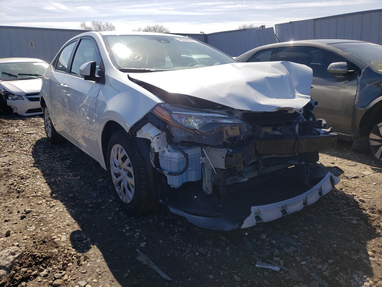 TOYOTA COROLLA L 2017 with VIN 5YFBURHE5HP651286 - Photo from auction