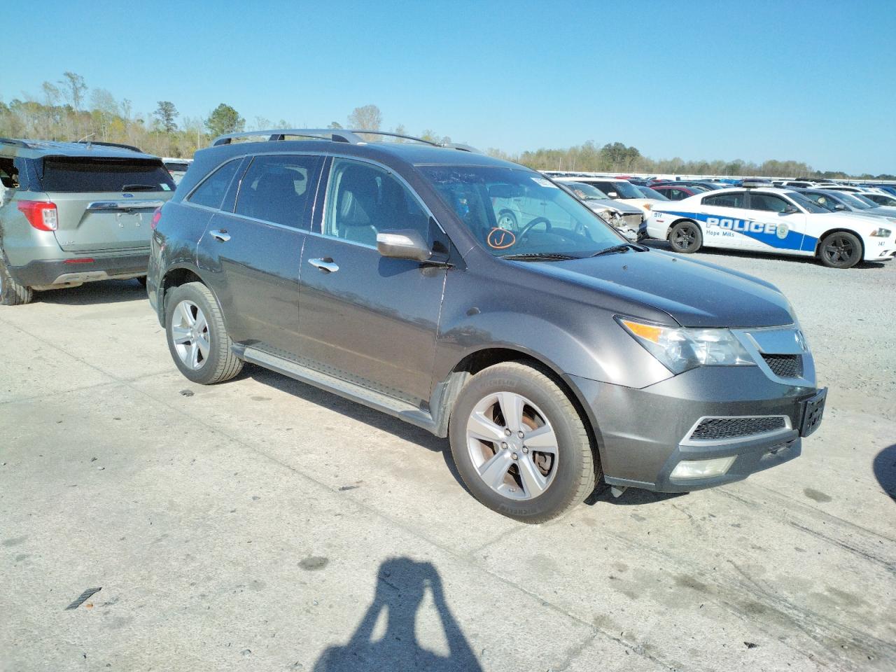ACURA MDX TECHNO 2012 с VIN 2HNYD2H31CH528061 - Фото с аукциона