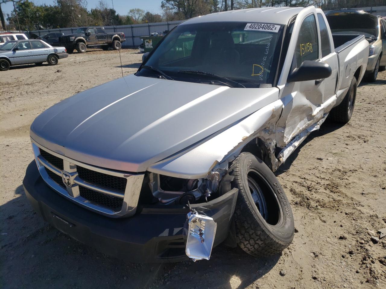 Photo 2 from auction – 2009 DODGE DAKOTA ST with VIN 1D7HE22K99S805940
