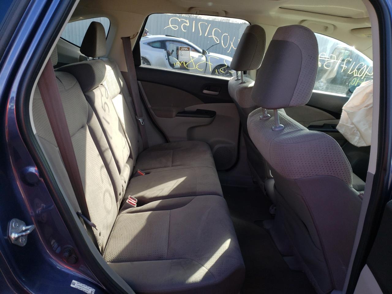 Photo 6 from auction – 2012 HONDA CR-V EX with VIN 5J6RM4H58CL083418