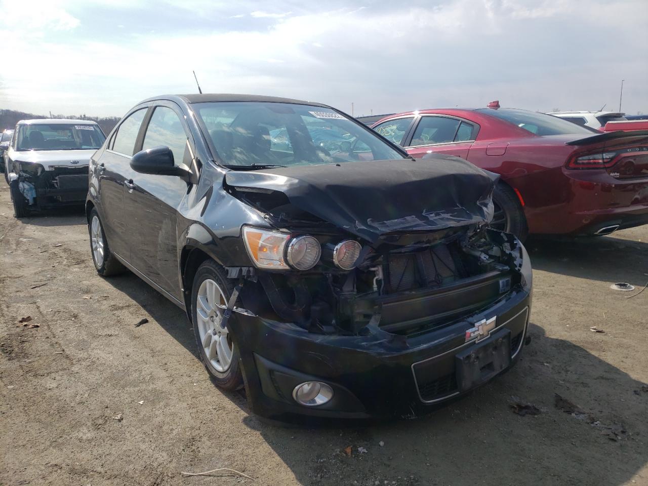 CHEVROLET SONIC LT 2012 with VIN 1G1JD5SHXC4192140 - Photo from auction