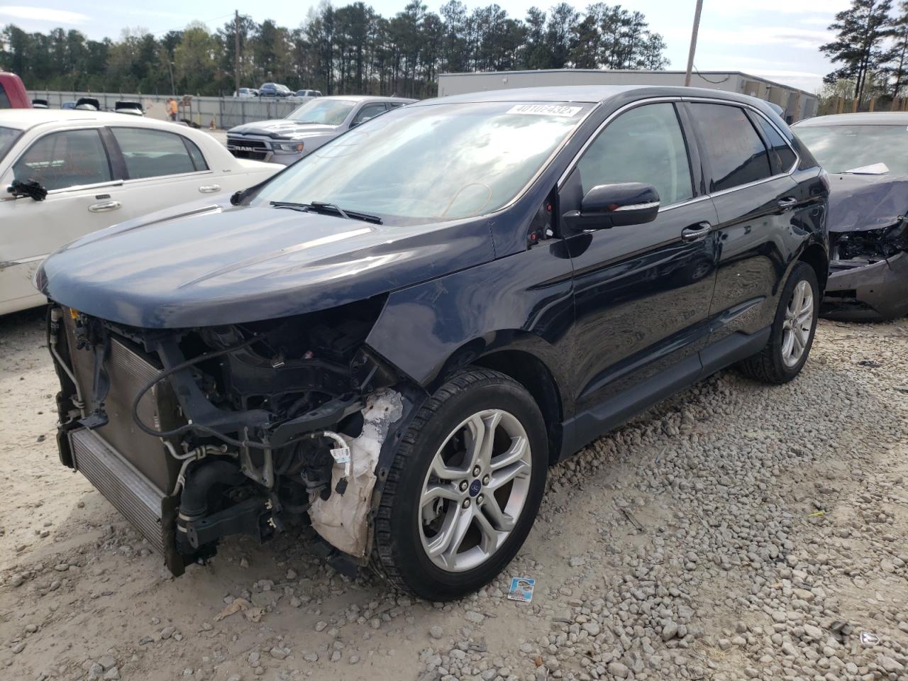 Photo 2 from auction – 2017 FORD EDGE TITAN with VIN 2FMPK4K97HBB91577