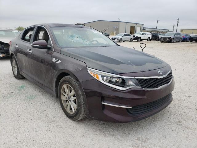 KIA OPTIMA LX 2016 with VIN 5XXGT4L32GG039359 - Photo from auction