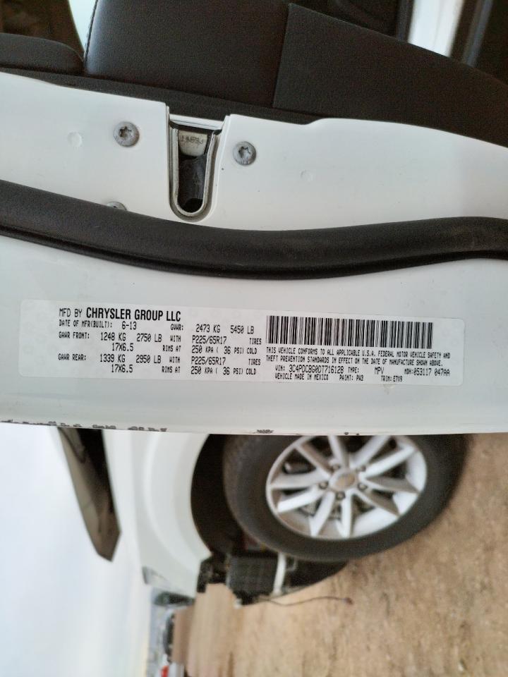 Photo 10 from auction – 2013 DODGE JOURNEY SX with VIN 3C4PDCBG0DT716128