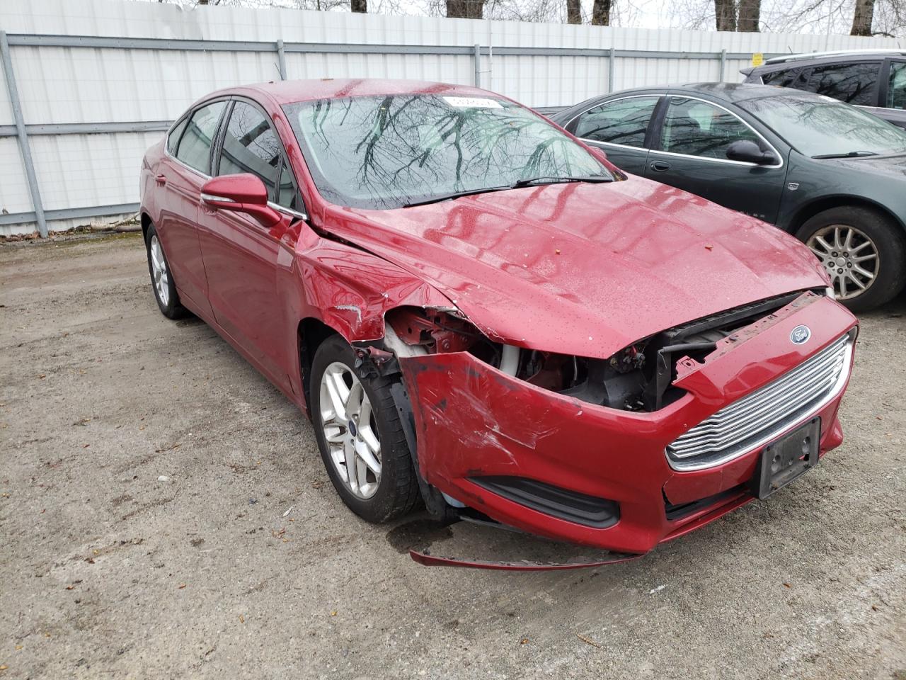 FORD FUSION SE 2014 with VIN 3FA6P0H77ER178153 - Photo from auction