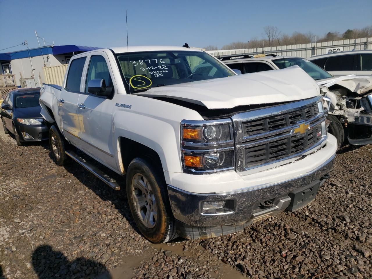 CHEVROLET SILVERADO 2014 z numerem VIN 3GCUKSECXEG363614 - Zdjęcie z aukcji