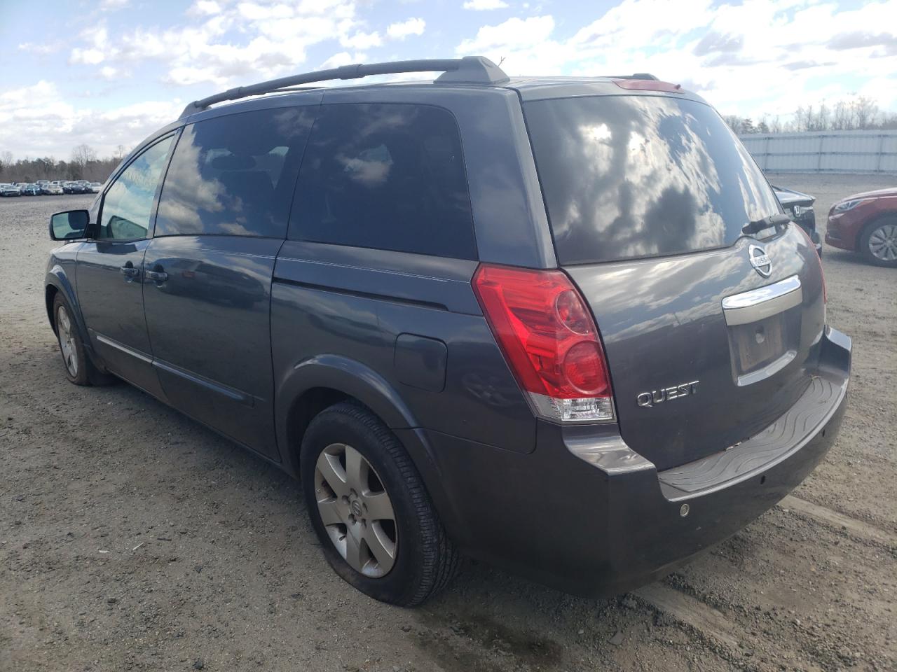 Photo 3 from auction – 2004 NISSAN QUEST S with VIN 5N1BV28U24N358539