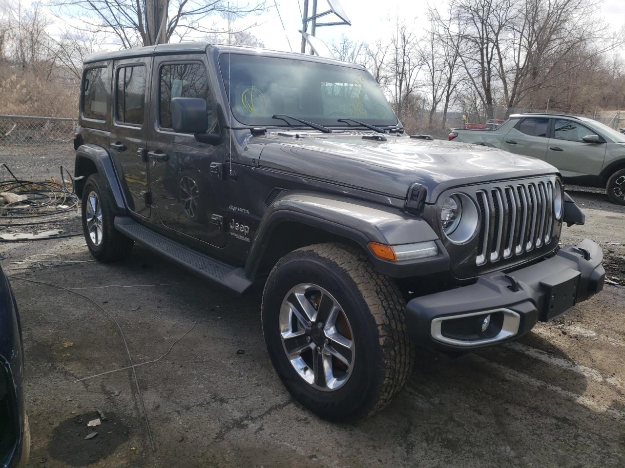 JEEP WRANGLER U 2021 with VIN 1C4HJXEG7MW787840 - Photo from auction