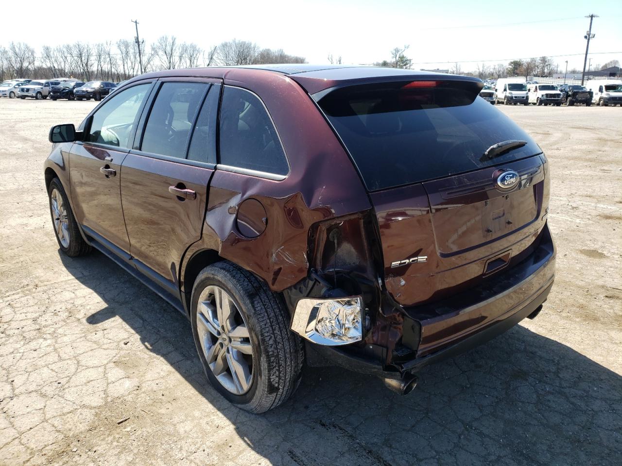 Photo 3 from auction – 2012 FORD EDGE SEL with VIN 2FMDK3J90CBA58005