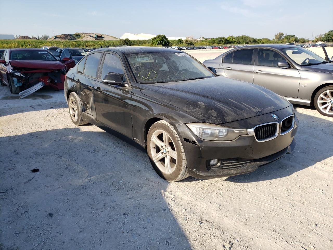 BMW 320 I 2013 with VIN WBA3B1C52DK128395 - Photo from auction