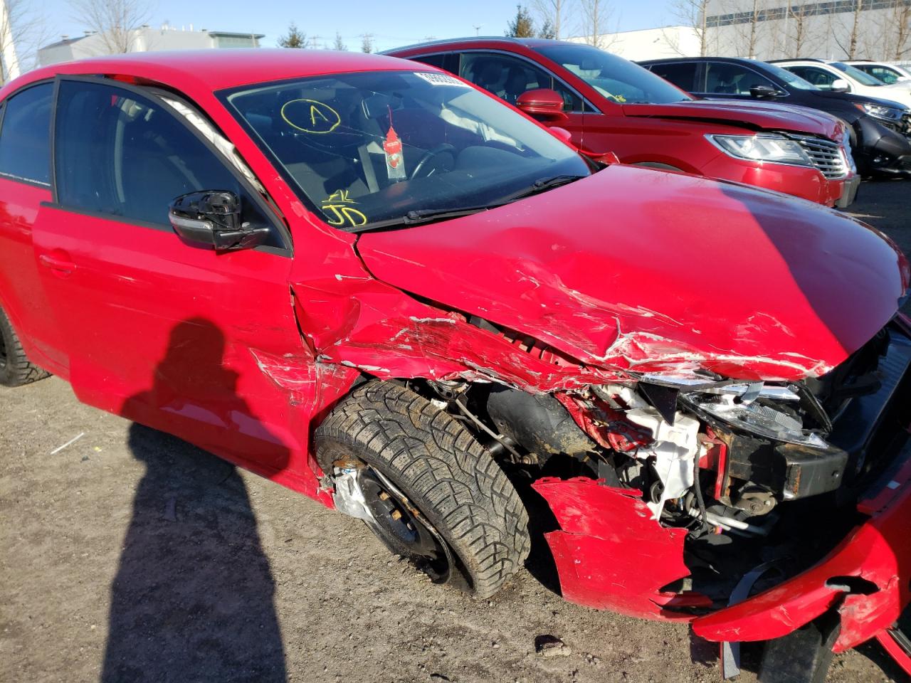 Photo 9 from auction – 2014 VOLKSWAGEN JETTA BASE with VIN 3VW2K7AJ7EM350276