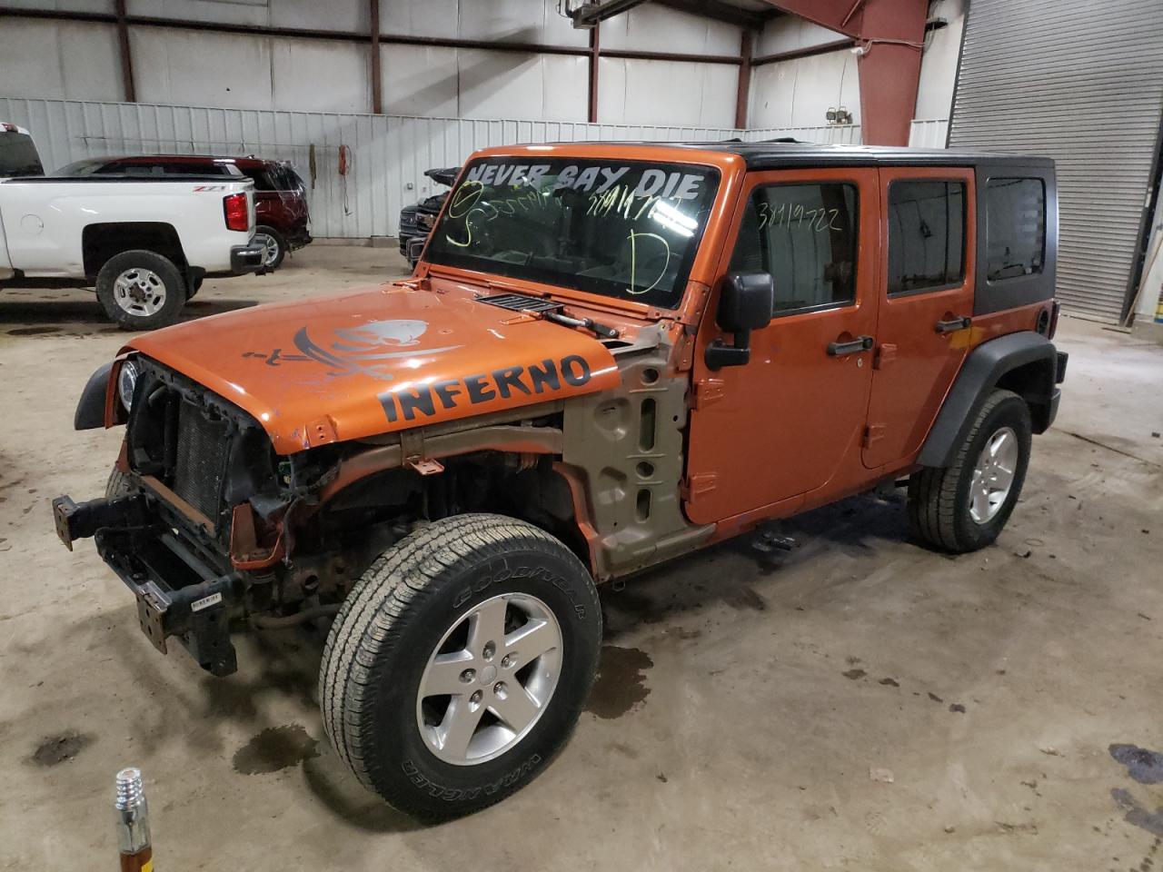 Photo 2 from auction – 2010 JEEP WRANGLER U with VIN 1J4BA3H11AL225607