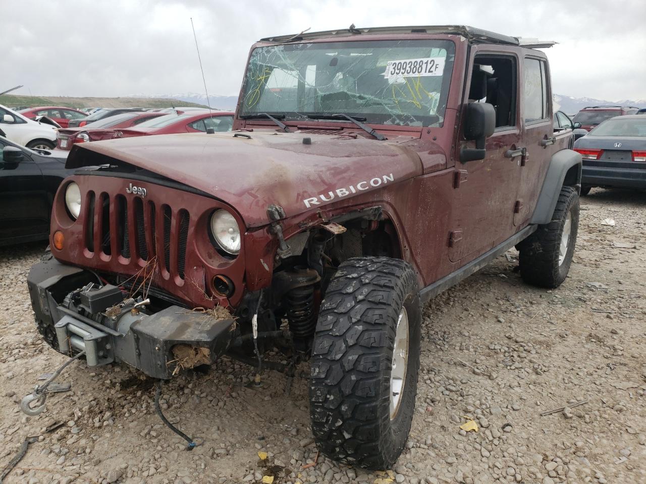 Photo 2 from auction – 2008 JEEP WRANGLER U with VIN 1J8GA69158L586062
