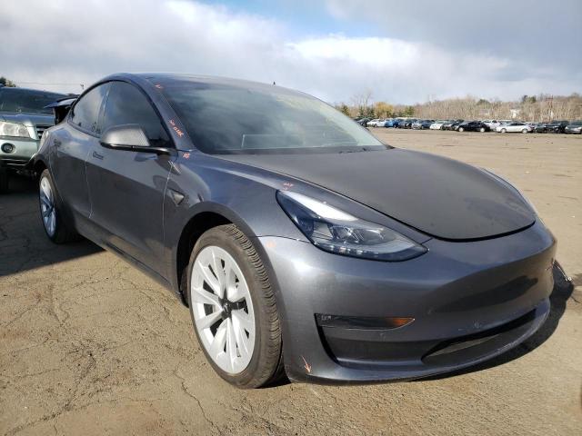 TESLA MODEL 3 2021 with VIN 5YJ3E1EB2MF027660 - Photo from auction