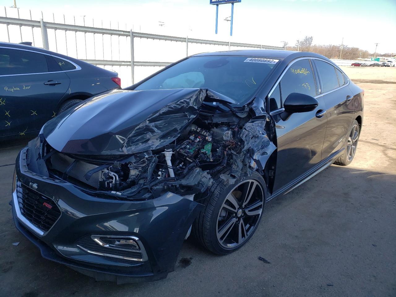 Photo 2 from auction – 2017 CHEVROLET CRUZE PREM with VIN 1G1BF5SM4H7127091