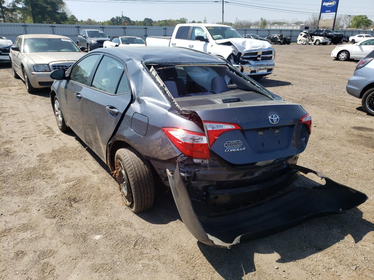 Photo 3 from auction – 2015 TOYOTA COROLLA L with VIN 5YFBURHE7FP274246