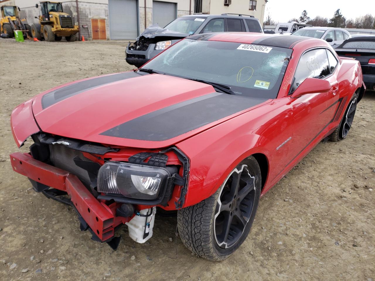 Photo 2 from auction – 2012 CHEVROLET CAMARO LS with VIN 2G1FA1E31C9203093
