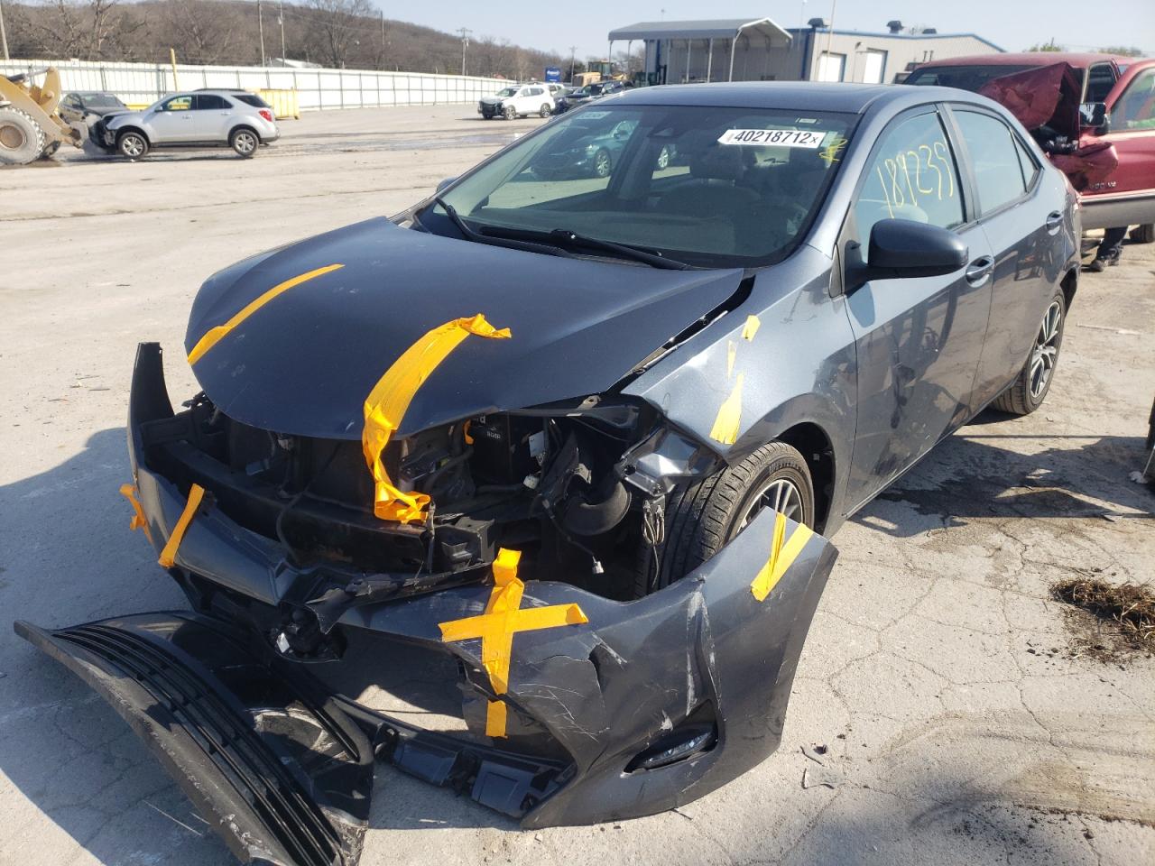 Photo 2 from auction – 2018 TOYOTA COROLLA L with VIN 2T1BURHE9JC010017