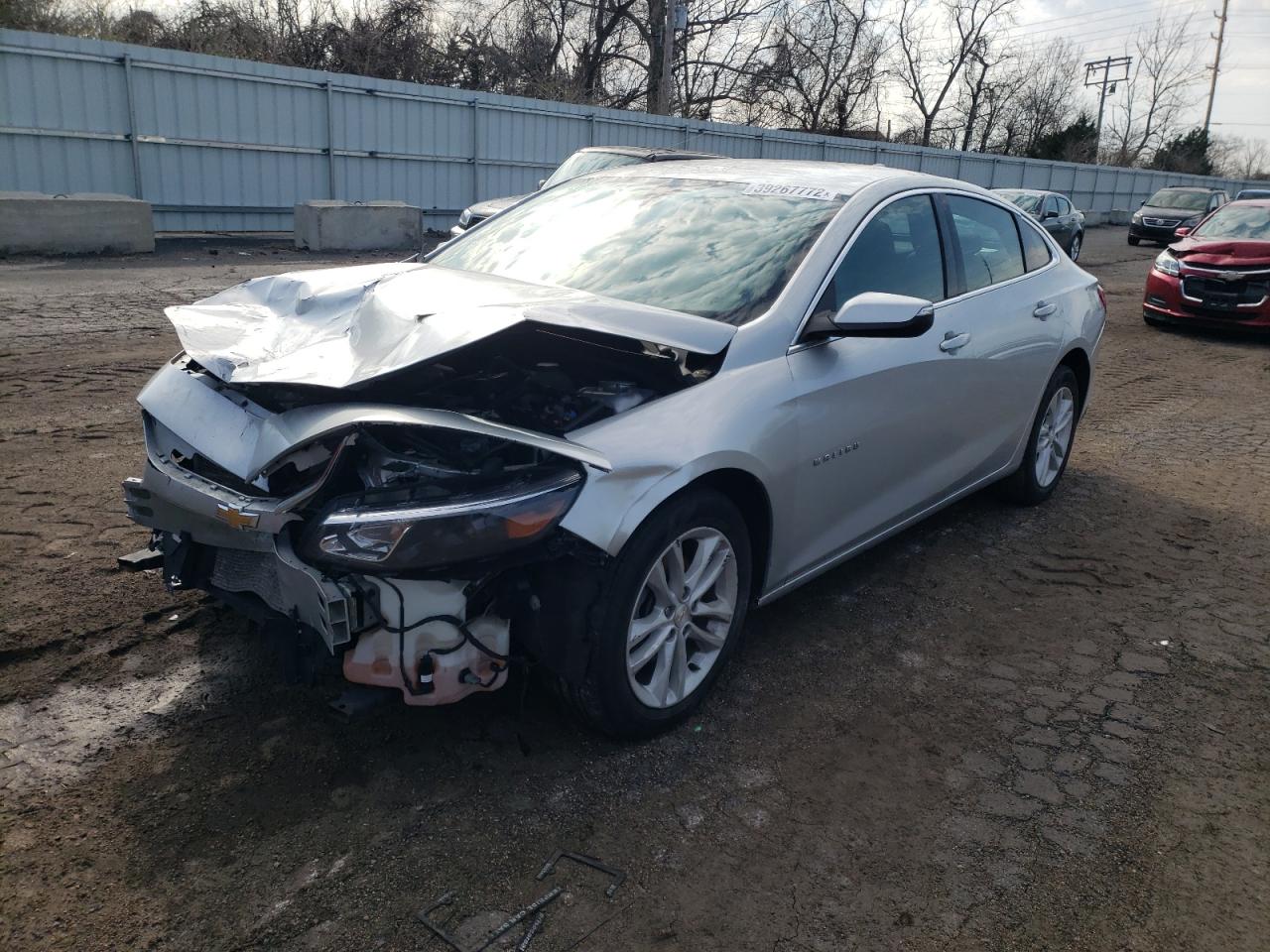 Photo 2 from auction – 2018 CHEVROLET MALIBU LT with VIN 1G1ZD5ST7JF139050