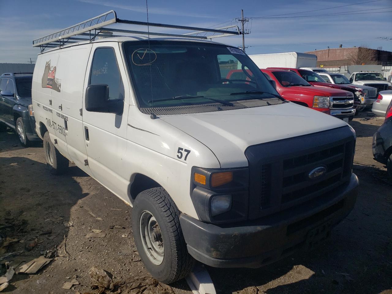 FORD ECONOLINE 2011 with VIN 1FTNE2EW0BDA97924 - Photo from auction