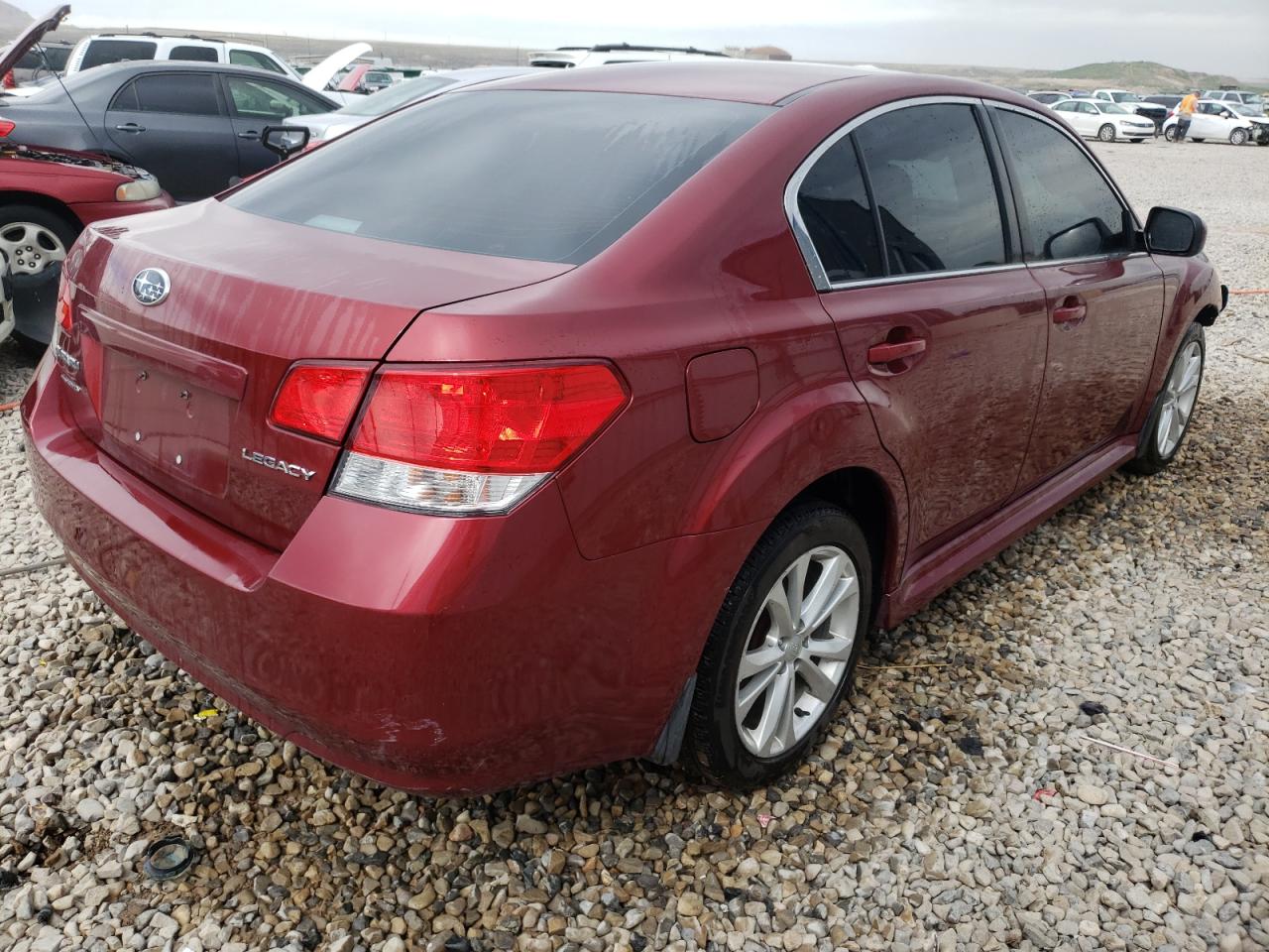 Photo 4 from auction – 2013 SUBARU LEGACY 2.5 with VIN 4S3BMCC67D3023990