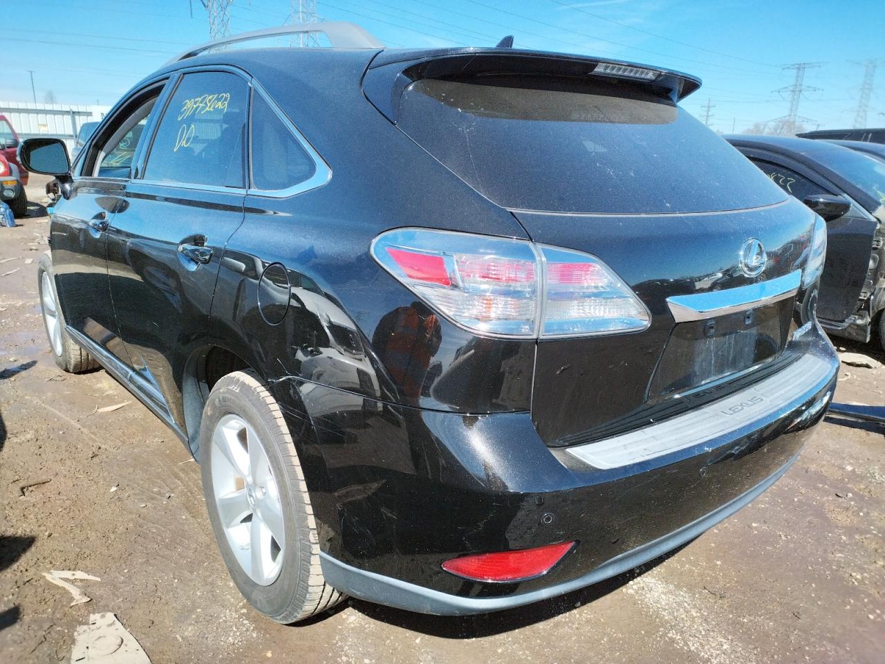 Photo 3 from auction – 2011 LEXUS RX 350 with VIN 2T2BK1BA1BC100093