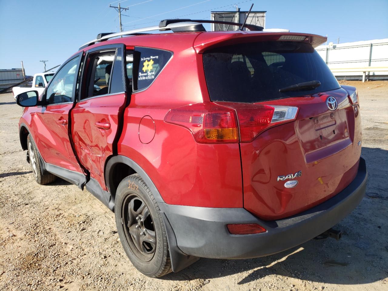 Photo 3 from auction – 2014 TOYOTA RAV4 LE with VIN 2T3ZFREV3EW119677