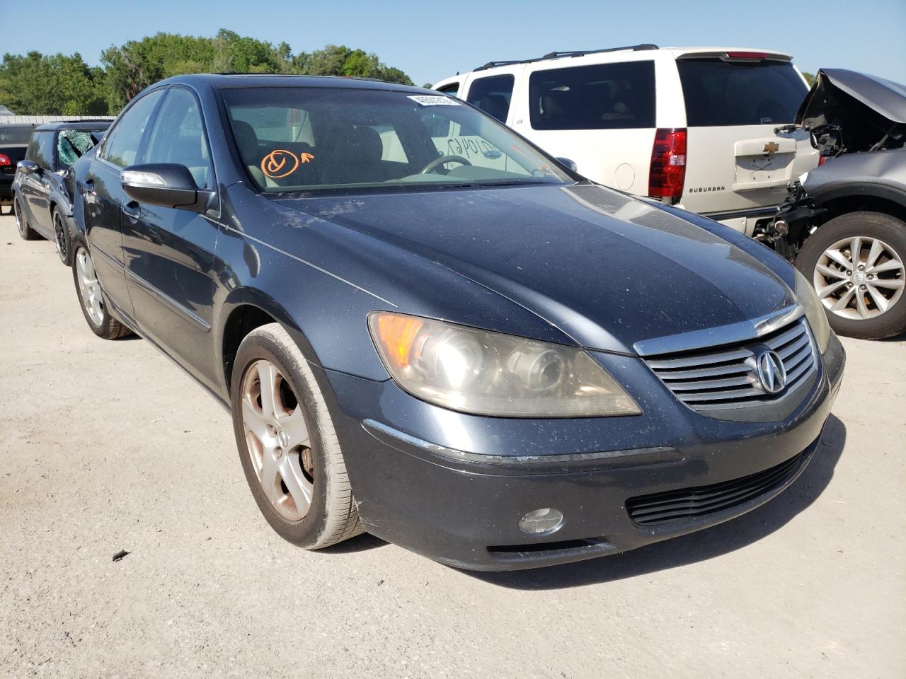 Photo 1 from auction – 2007 ACURA RL with VIN JH4KB16607C004125