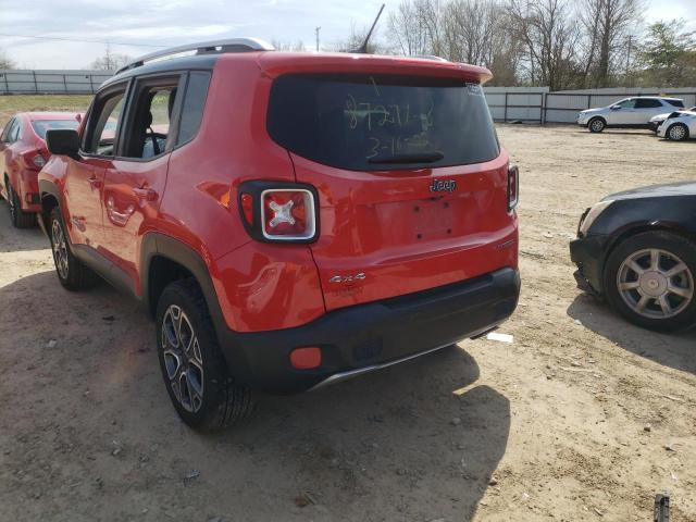 Photo 3 from auction – 2017 JEEP RENEGADE L with VIN ZACCJBDB9HPF08409