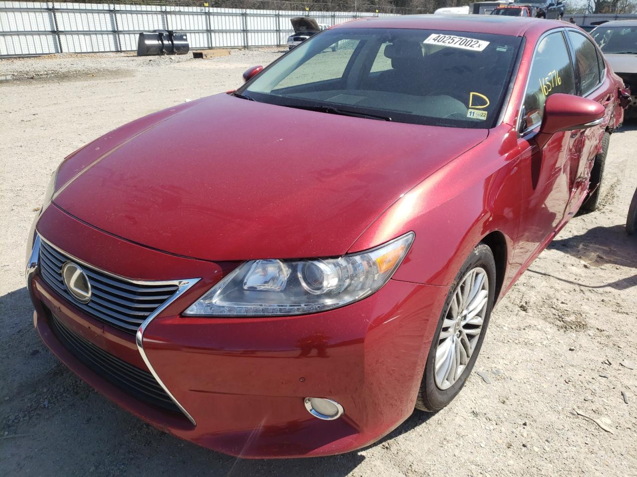 Photo 2 from auction – 2013 LEXUS ES 350 with VIN JTHBK1GG2D2071883