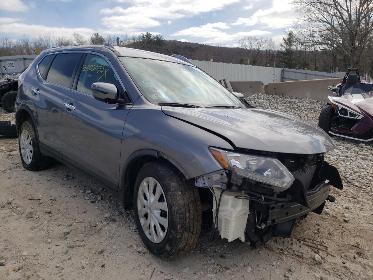 NISSAN ROGUE S 2016 with VIN KNMAT2MV3GP661570 - Photo from auction