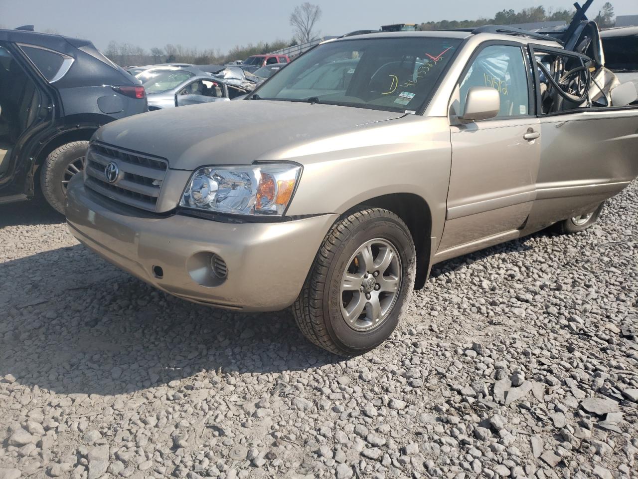 Photo 2 from auction – 2007 TOYOTA HIGHLANDER with VIN JTEGP21A070141878