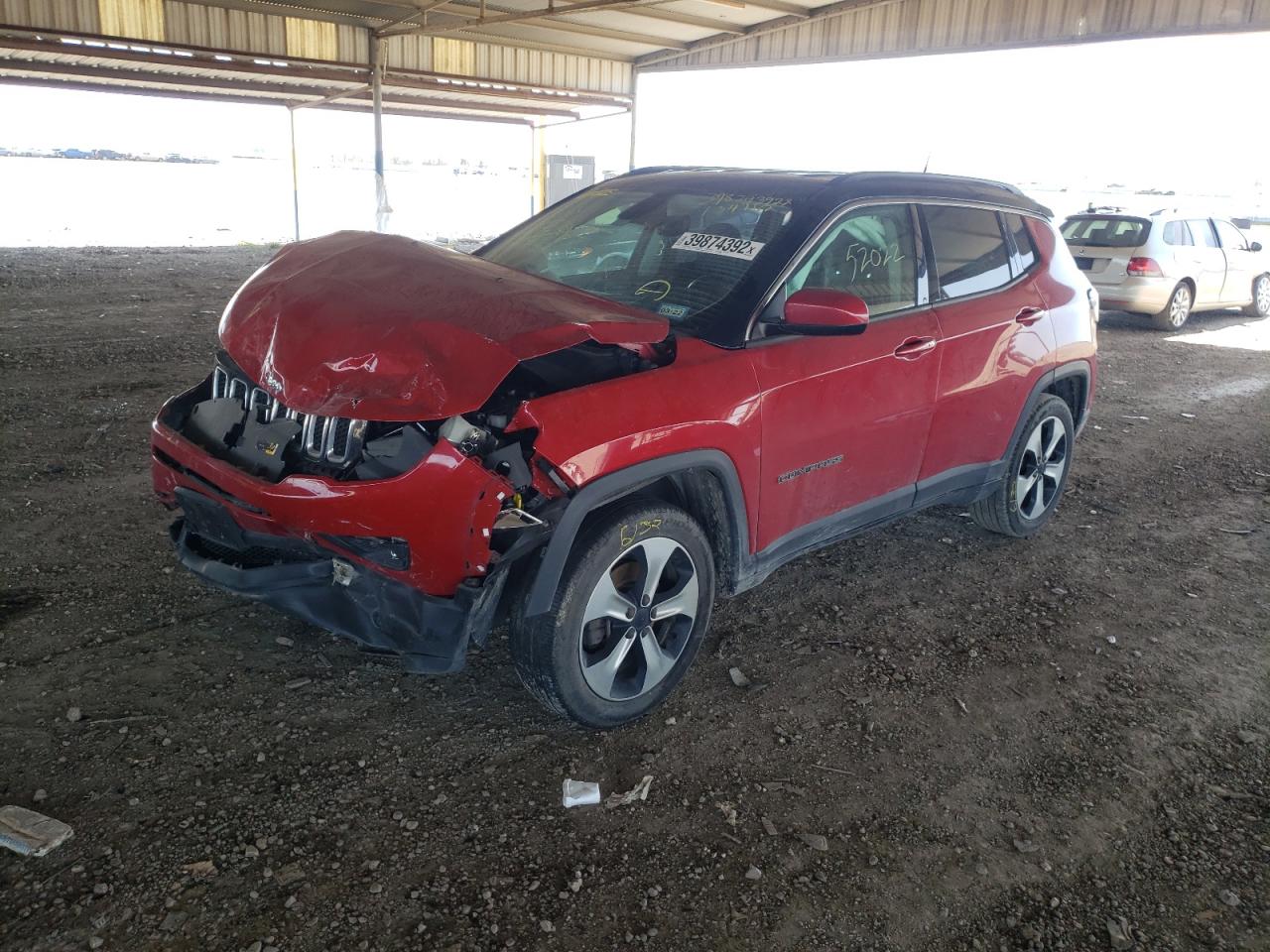 Фото 2 с аукциона – 2018 JEEP COMPASS LA с VIN 3C4NJCBB8JT134262