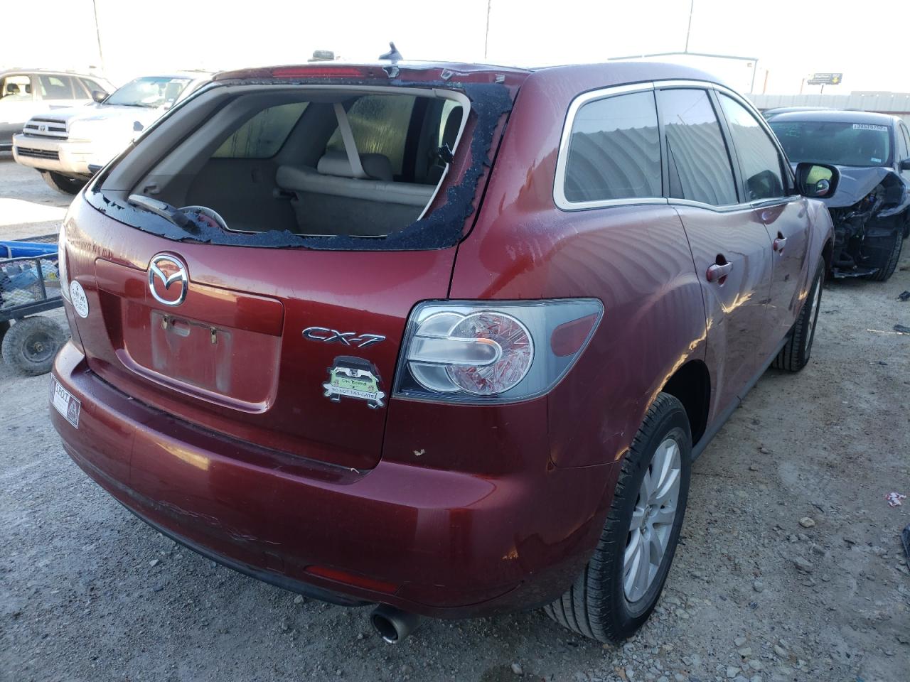 Photo 4 from auction – 2010 MAZDA CX-7 with VIN JM3ER2W53A0309156