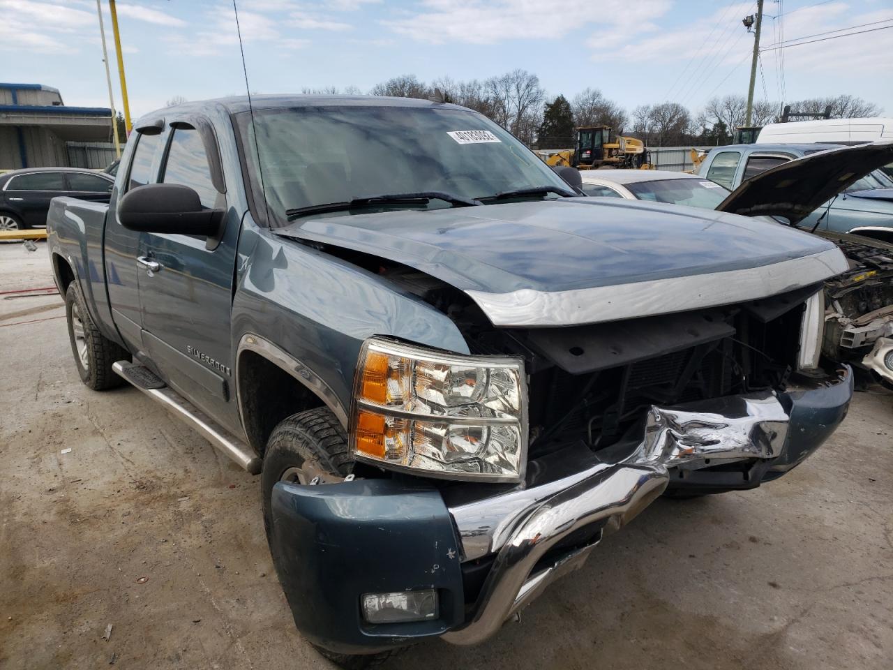 CHEVROLET SILVERADO 2008 with VIN 1GCEK19J48Z253427 - Photo from auction