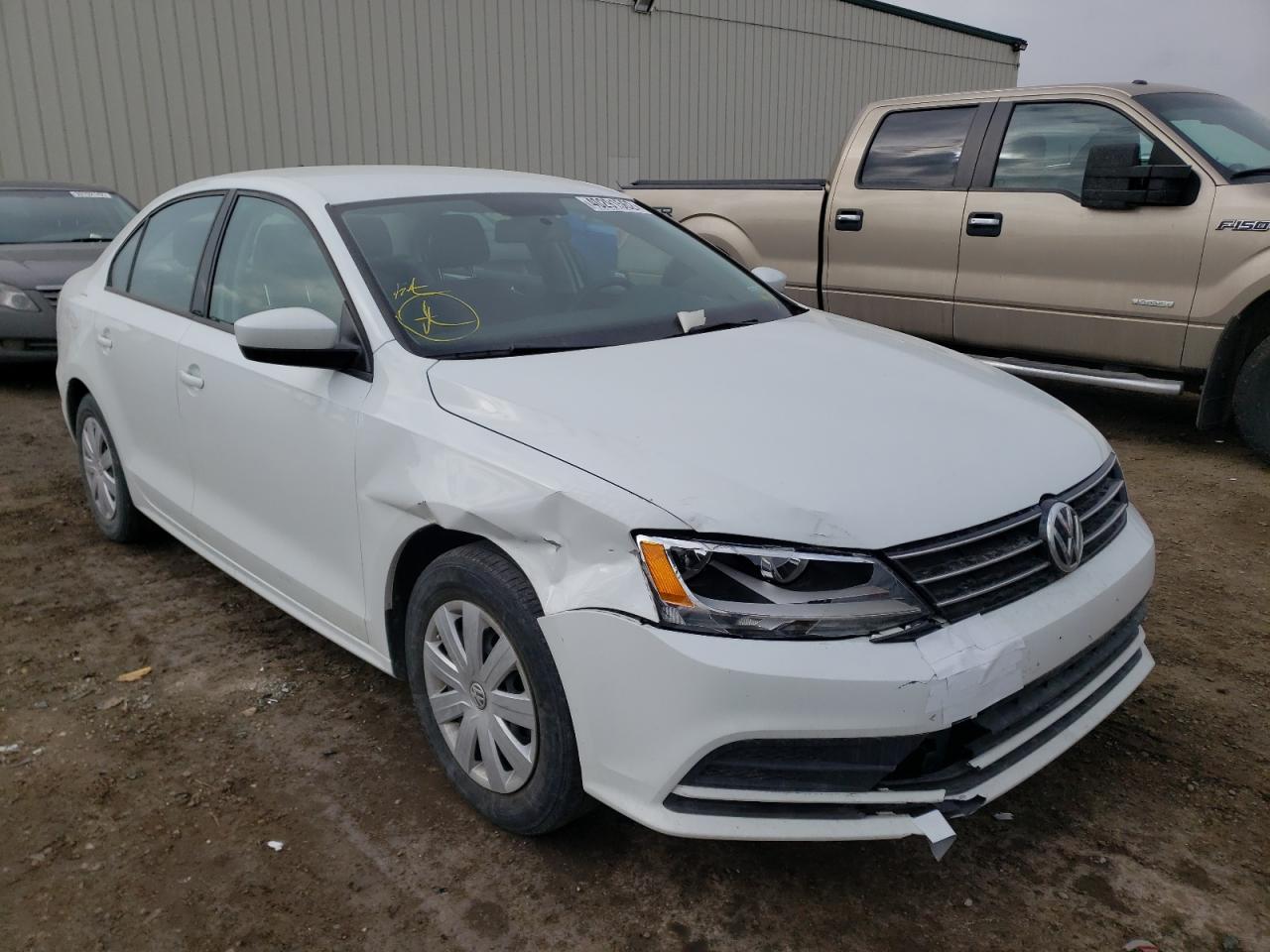 VOLKSWAGEN JETTA S 2017 with VIN 3VW2B7AJ8HM338383 - Photo from auction
