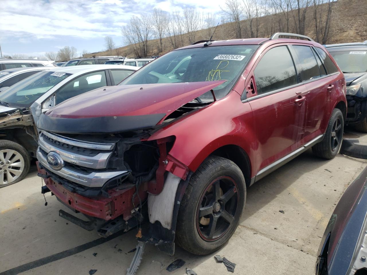 Photo 2 from auction – 2014 FORD EDGE SEL with VIN 2FMDK3JC2EBA82756