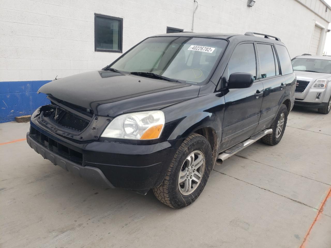 Photo 2 from auction – 2004 HONDA PILOT EXL with VIN 2HKYF18684H620121