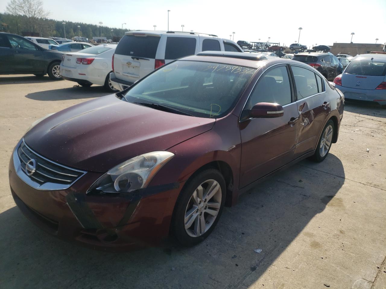 Photo 2 from auction – 2012 NISSAN ALTIMA SR with VIN 1N4BL2AP0CN564980