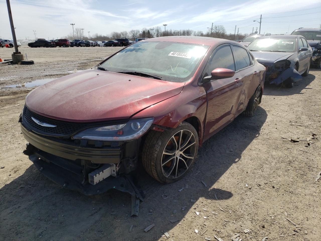 Photo 2 from auction – 2016 CHRYSLER 200 S with VIN 1C3CCCBG1GN117572
